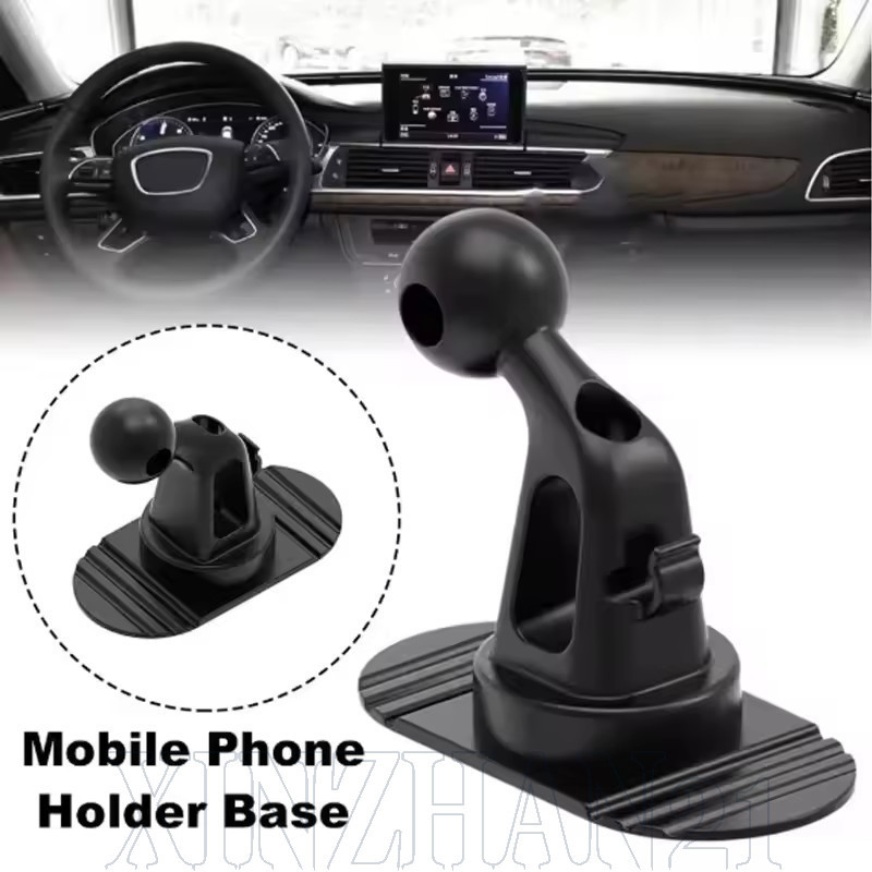 Suporte Universal Para Carro-Portátil Dobrável Telefone Giratório De 360 Graus Base De No Painel Ajustável Montado Em Ve