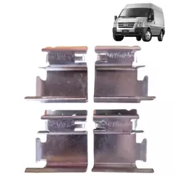 Trava Pastilha Dianteira Para Ford Transit 2.4 2006 a 2014