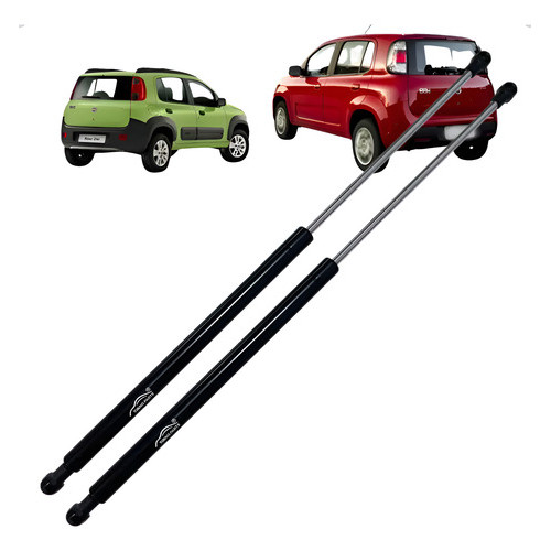 Par Amortecedor Tampa Traseira Uno 2014 2015 2016 2017 2018 em Oferta na Shopee