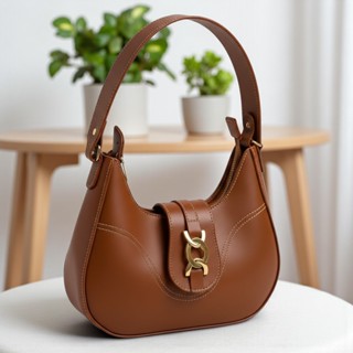 Bolsa Feminina Baguete Média De Ombro Estilosa Casual em Oferta na Shopee