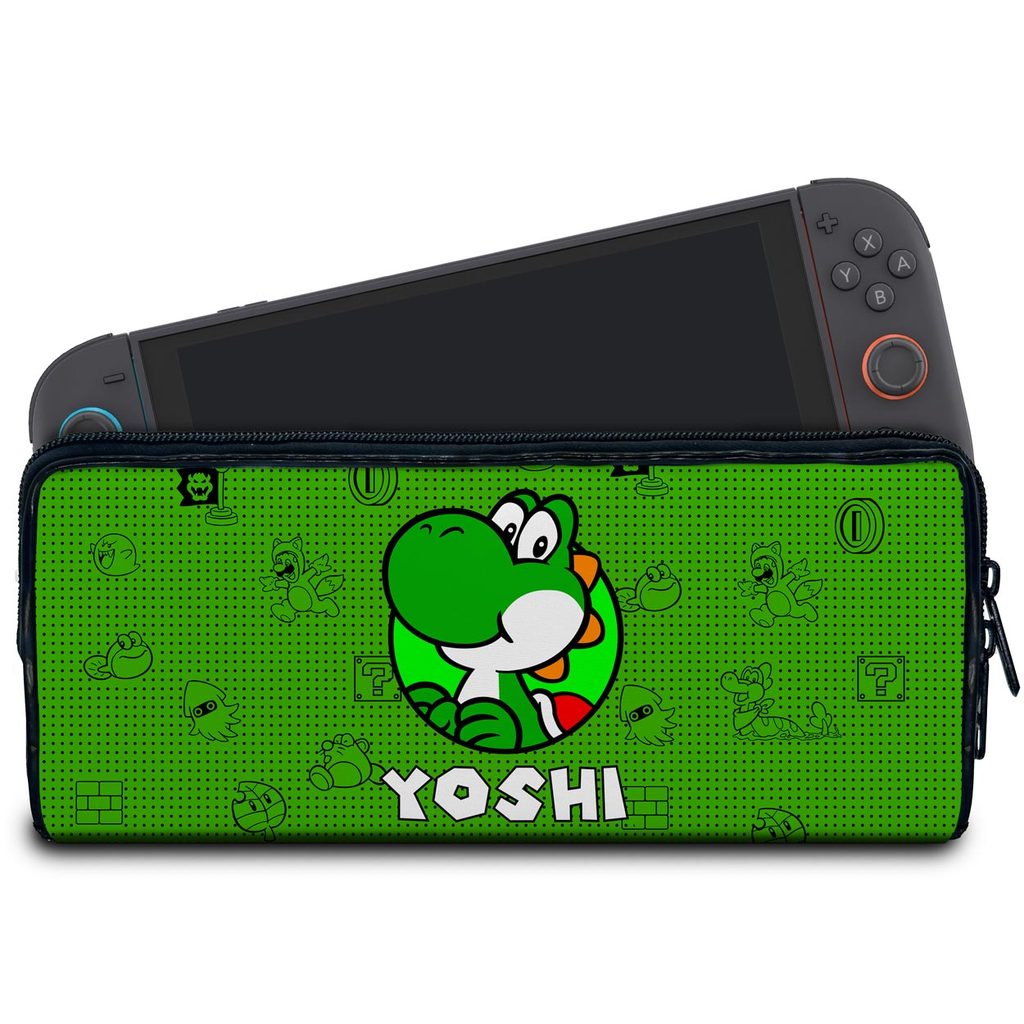 Case Para Nintendo Switch 2 Bolsa Estojo - Yoshi