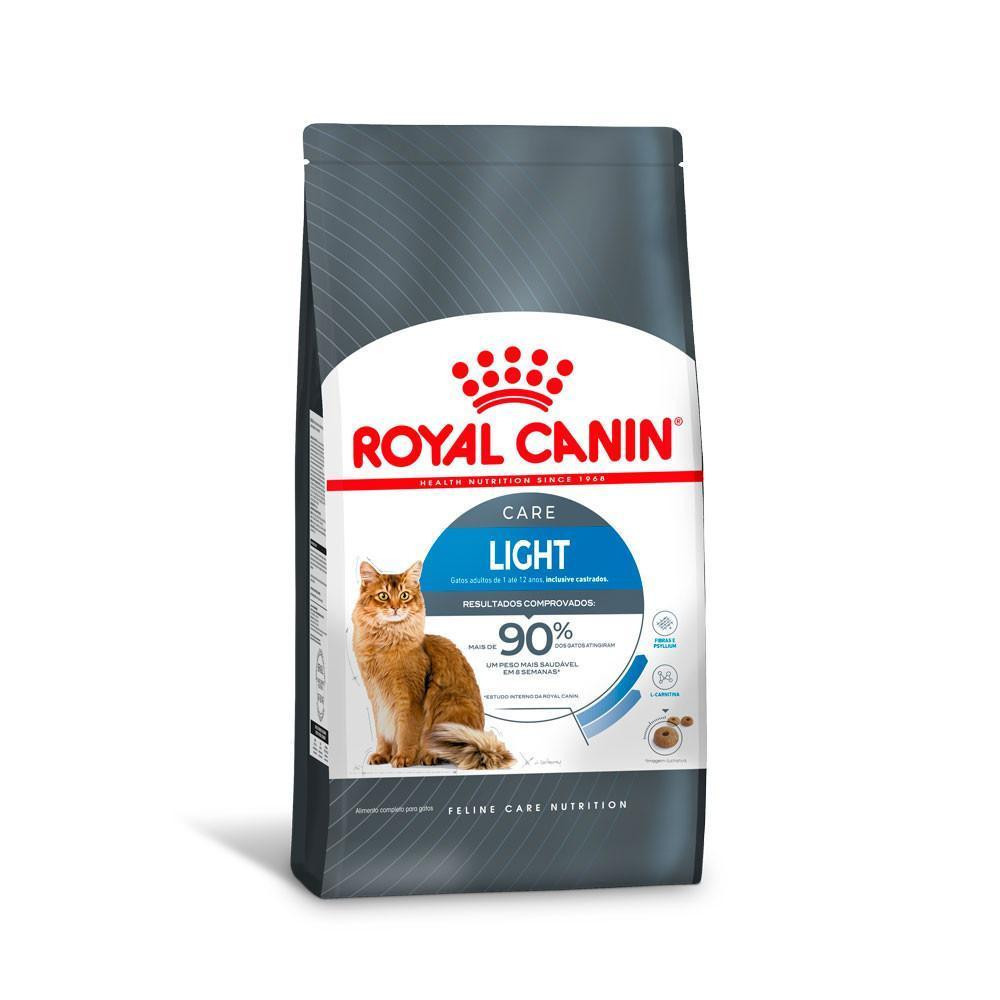 Ração Seca Light para Gatos Adultos - 3 Kg Royal Canin em Oferta na Shopee
