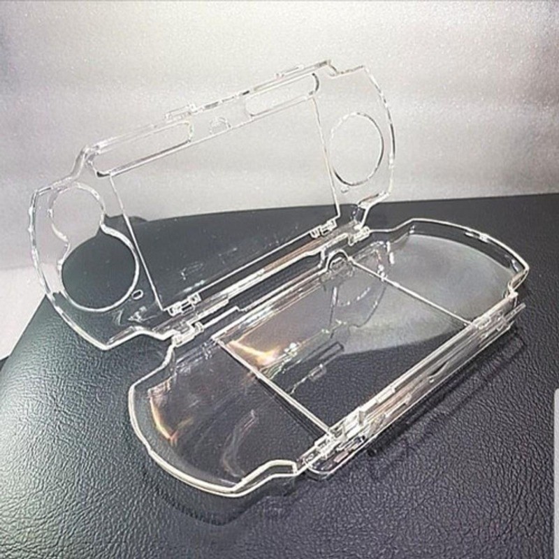 Case Protetora Capa Acrílico PSP Slim 2000 3000 Case PSP 2000 3000 - Cristal Transparente Playstation Portatil