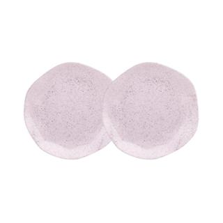 Conjunto 2 Pratos de Sobremesa 21,5cm Ryo Pink Sand Porcelana Oxford em Oferta na Shopee