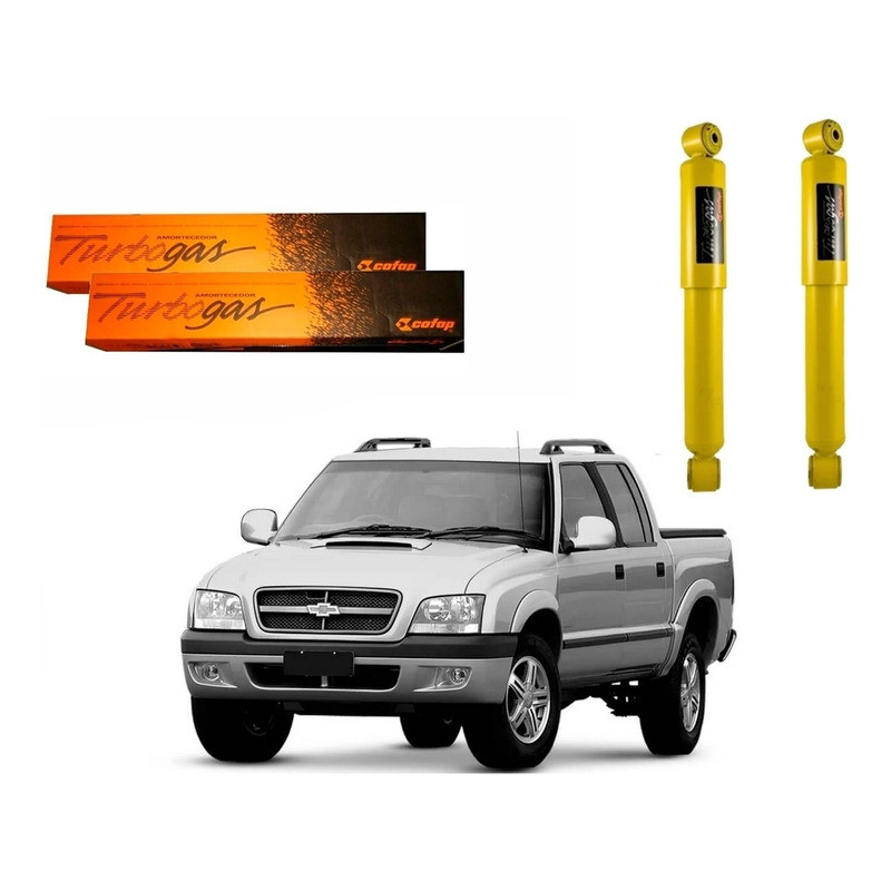 Par Amortecedor Dianteiro S10 2.4 2.8 4x4 2006 A 2008