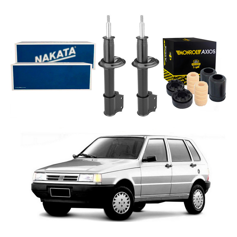 Kit Amortecedor Dianteiro Uno 1.0 1.5 1996 A 2004
