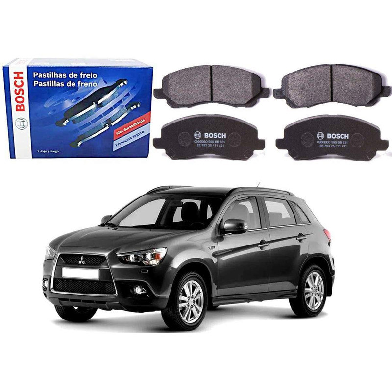 Pastilha Dianteira Bosch Asx 2.0 2011 A 2012