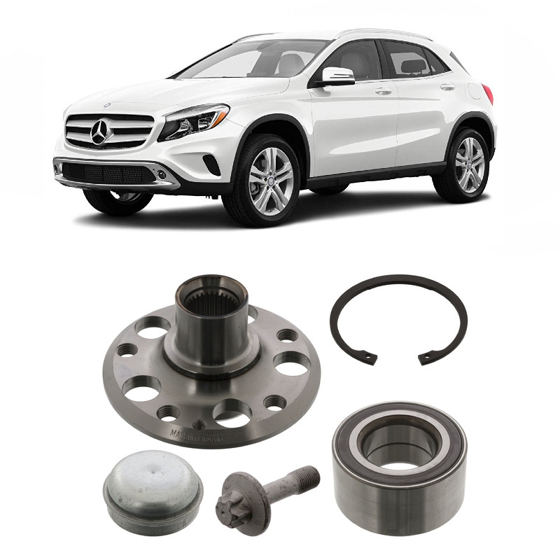 Cubo e Rolamento Roda Dianteira Mercedes Benz GLA 2015 até 2020