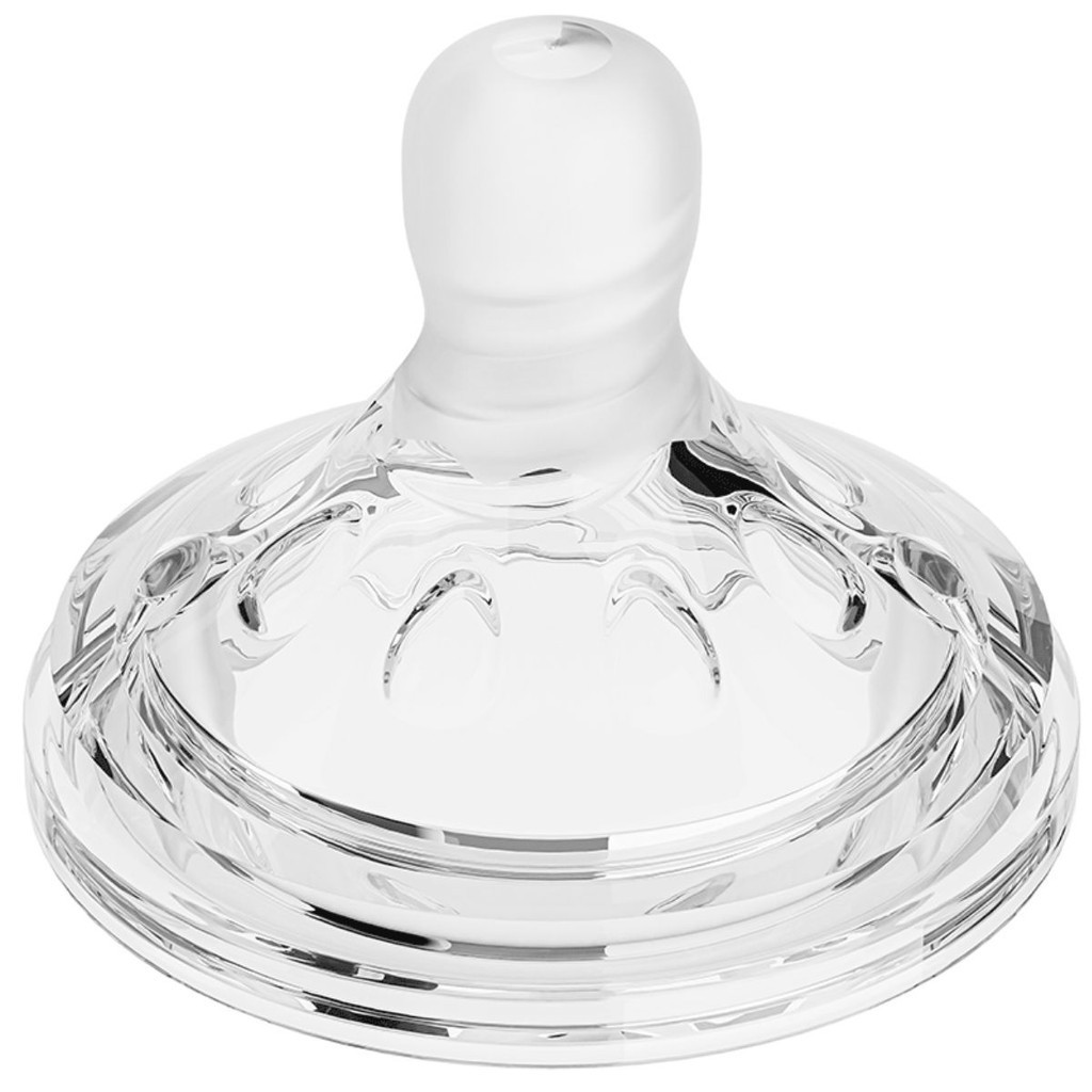 kit 2 Bico De Mamadeira Anticólica Pétala Silicone Buba Easy Flow