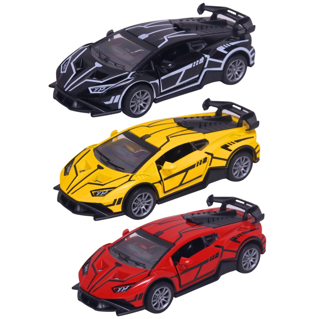 Carrinho Miniatura Esportivo Pull Back 1:32 Sortidos - Castela