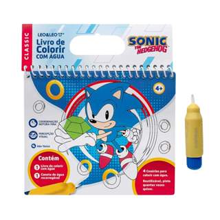 Livro de Colorir com Água Sonic + Caneta de Água Recarregável Leo&Leo Leonora - 10365 em Oferta na Shopee