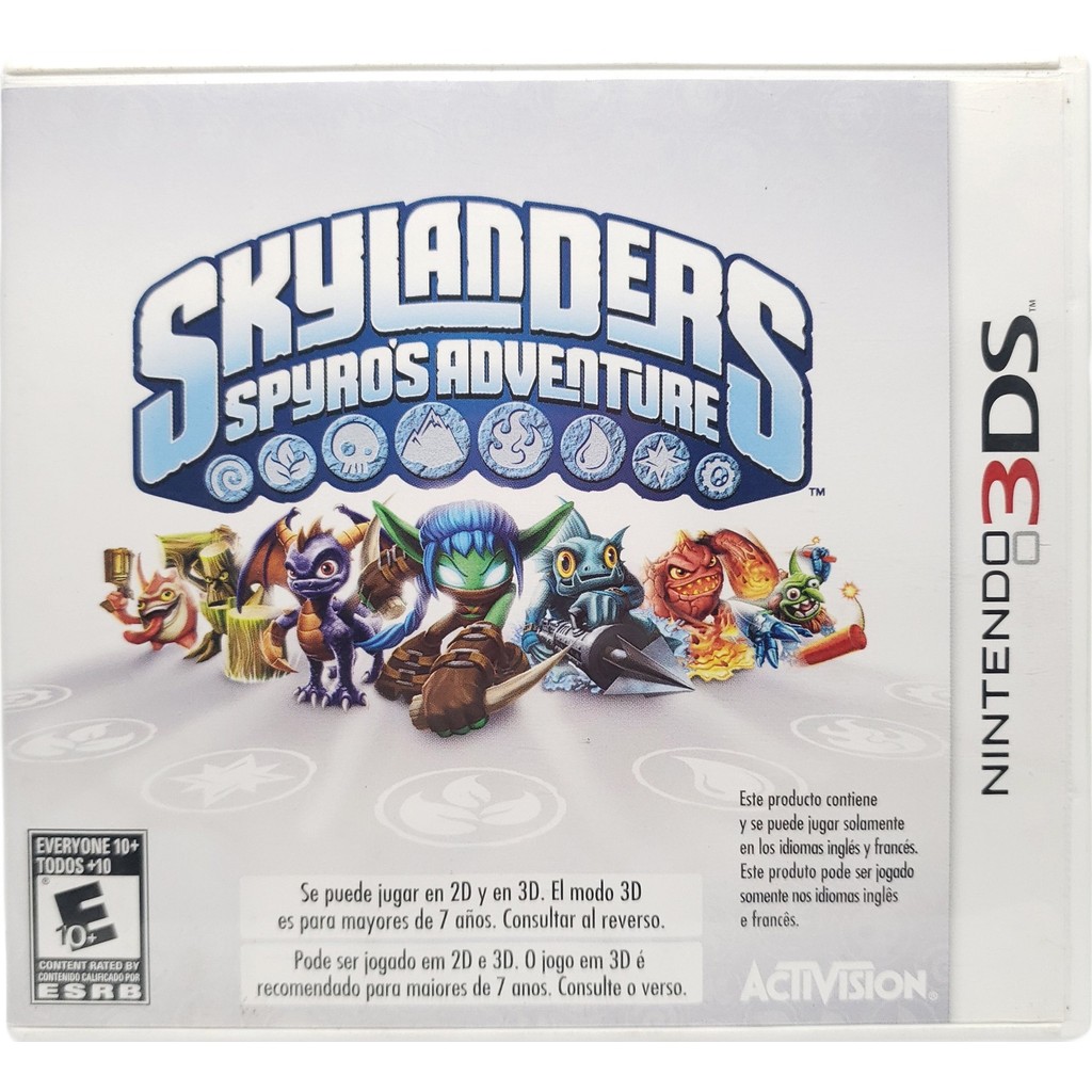 Skylanders Spyros Adventure 3DS Original Fisica Nintendo U2