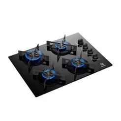 Cooktop 4 Bocas Efficient Preto Electrolux