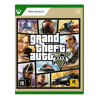 Jogo Grand Theft Auto V Gta 5 Xbox Series X - Novo/Caixa Aberta