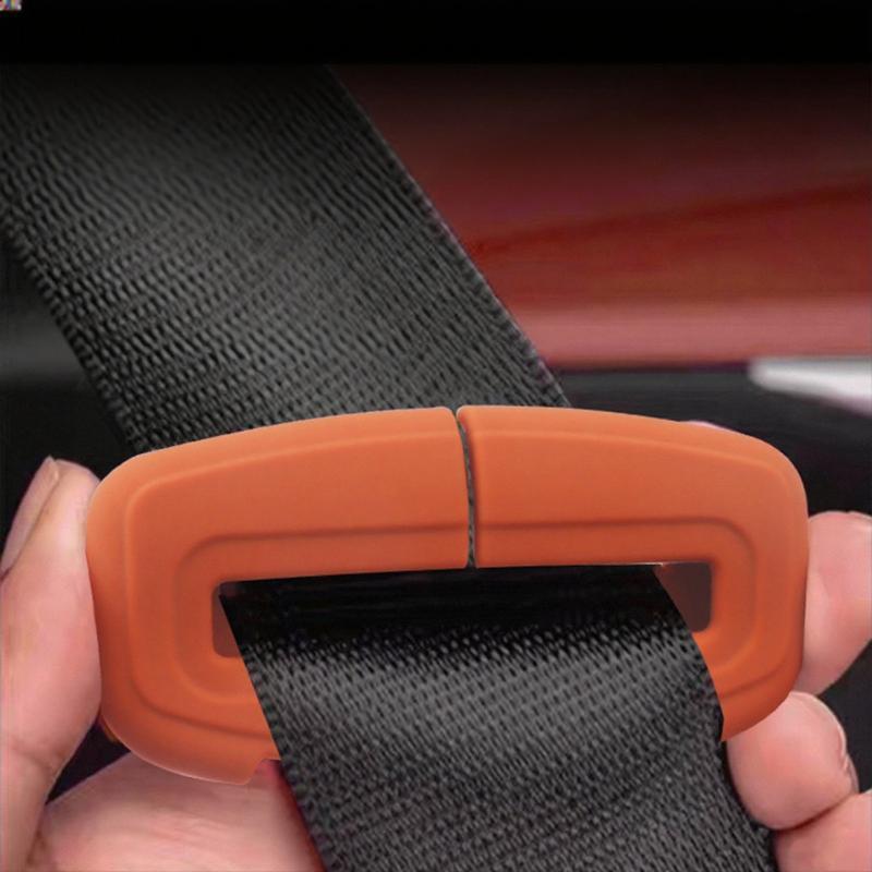 Protetor Universal De Bule Para Cinto De Segurança De Carro , Capa Anticolisão De Silicone Macio , 1/2 Unidades