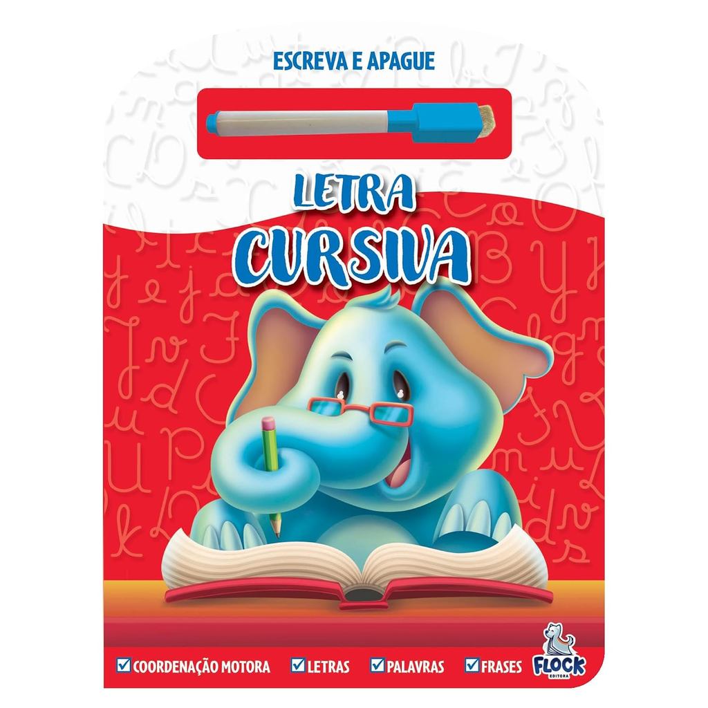 Escreva e Apague | Letra Cursiva