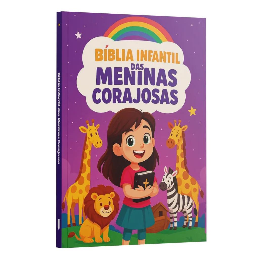 Bíblia Infantil Ilustrada das Meninas Corajosas | Jardim das Promessas