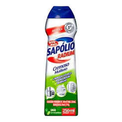 Bombril Saponáceo cremoso de limão Sapólio Radium 250g