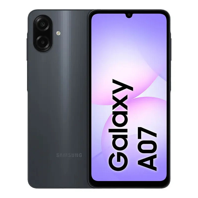 Celular Samsung Galaxy A07 4GB RAM 128GB - Preto