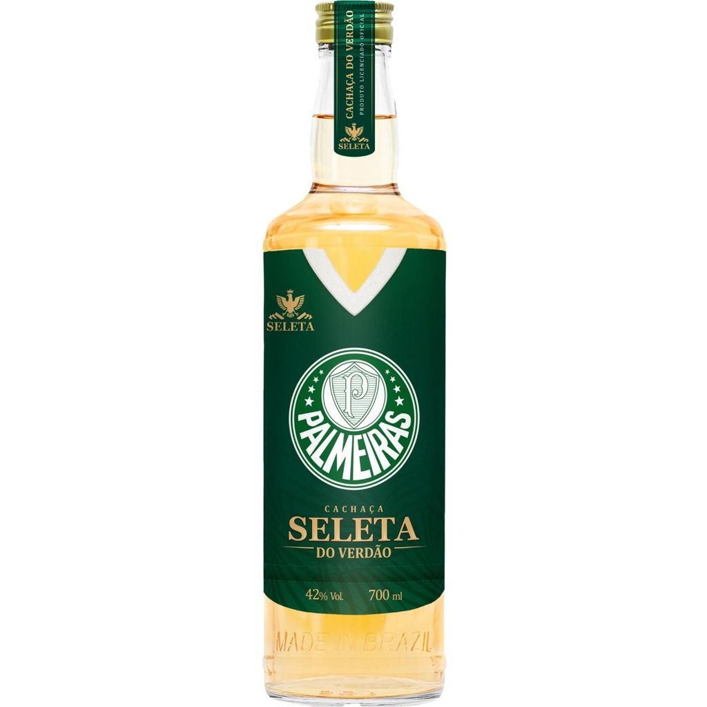 Cachaça Seleta Do Verdão 700 Ml - Palmeiras