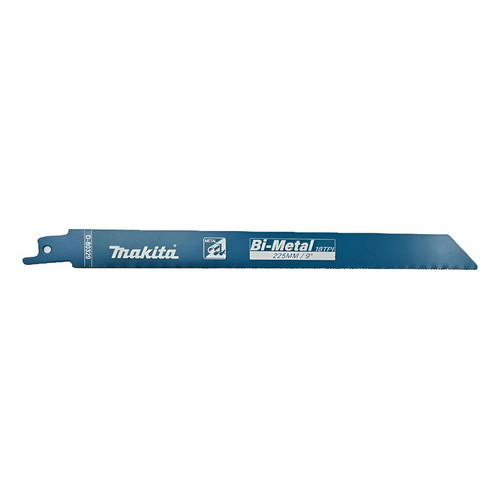 Lâmina Serra Sabre Makita D-80329 225mm 18 Dentes Kit 2 Peças Corte Metal Profissional Bimetal Sabrina