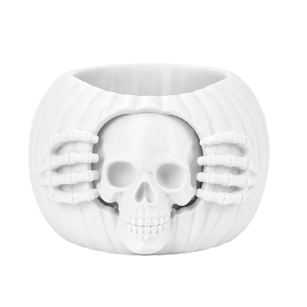 (cactus01) Organizador De Mesa De Abóbora De Halloween , Recipiente De Caneta Resistente E Ponderado Para Escritório , C