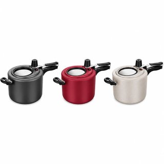 Panela de Pressão 4,5 Litros Panela de Pressão Antiaderente Panela de Pressão com Visor de Vidro