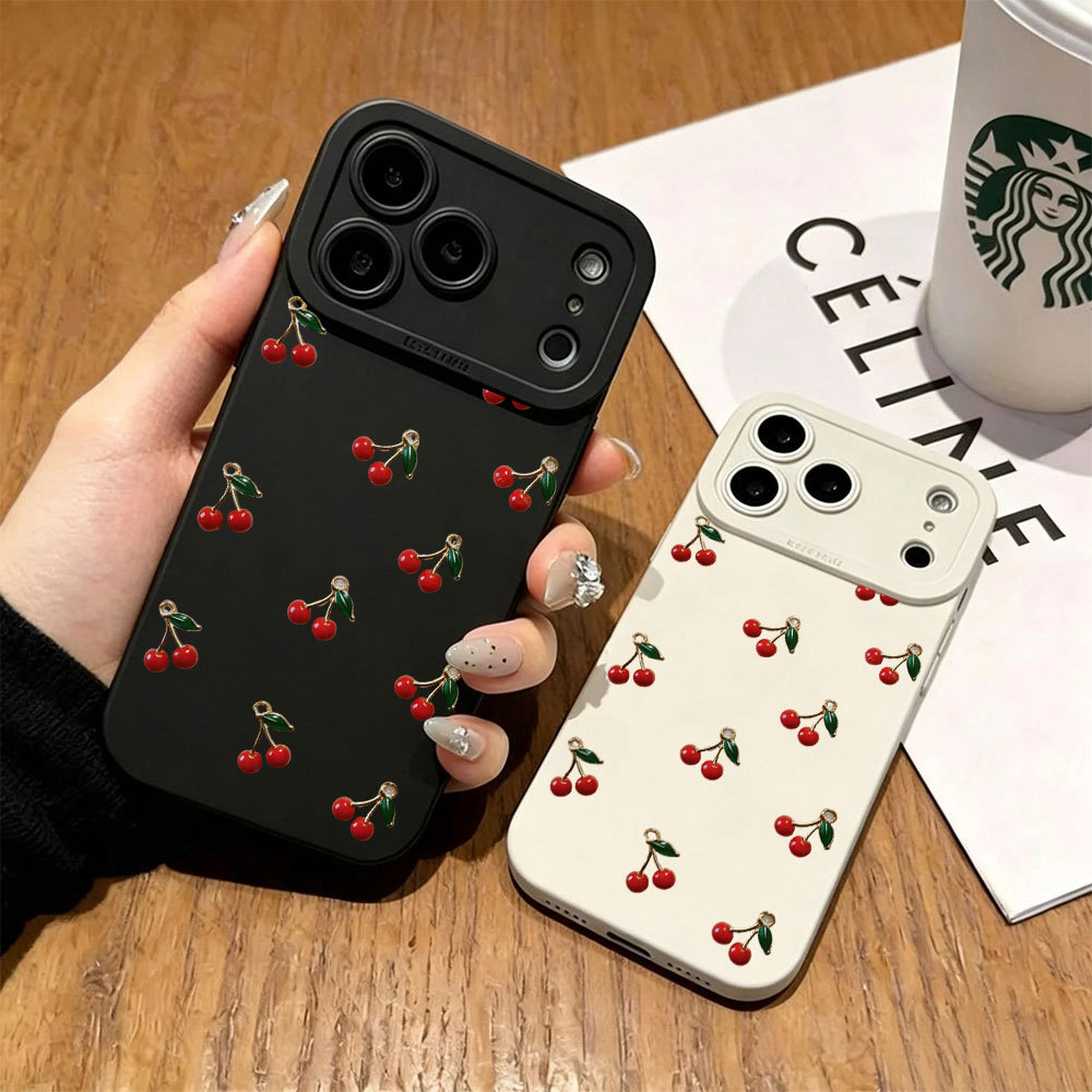 Capinha Capa De Silicone Anti-impacto Para IPhone 7 8 X Xs XR 11 12 13 14 15 16 17 Air Plus Pro Max Normal Telefone TYK