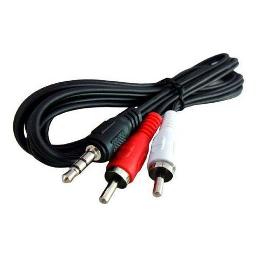 Cabo Auxiliar P2 Macho X Rca Macho Audio 1,5m P/ Som / Tv / Home Theater Audio Video