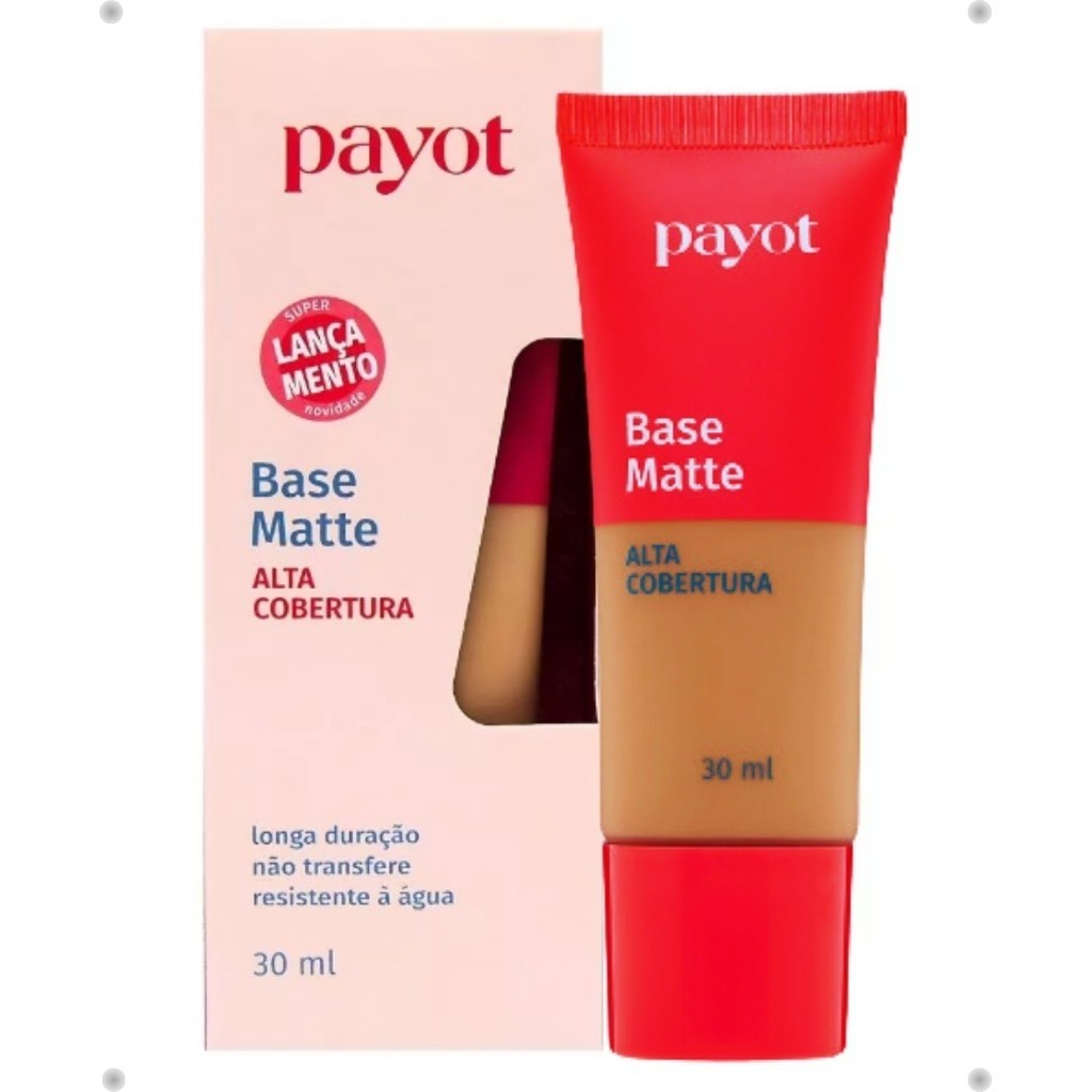 Base Matte de Alta Cobertura Payot 30ml