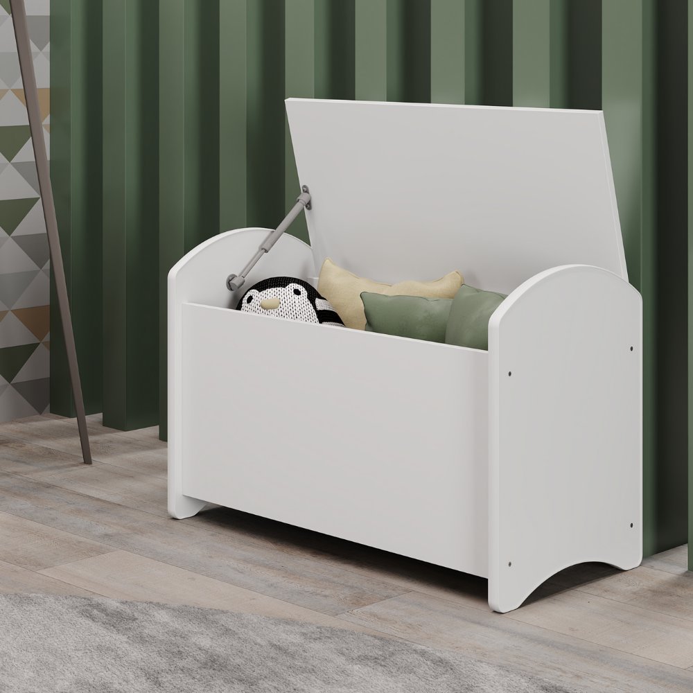 Baú Infantil 50,5x70,5x39,5cm Branco