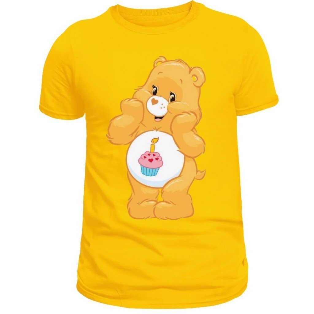 Camiseta Ursinhos Carinhosos Personagens Fofos Unissex 100% Algodão Estampa Premium Lançamento