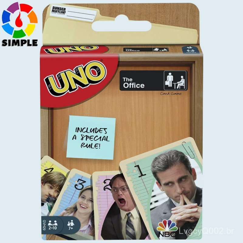 Mattel Games UNO The Office Card Game for Teens, Adults, Families & Parties with Special Rule for 2 to 10 Players