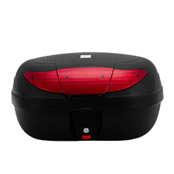 Bauleto Baú Plástico Reforçado Superior 45 Litros Pro Tork Modelo Universal Para Motos