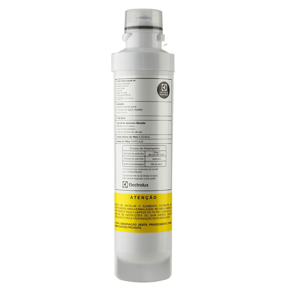 Filtro Original Purificador De Água Electrolux Pe10b E Pe10