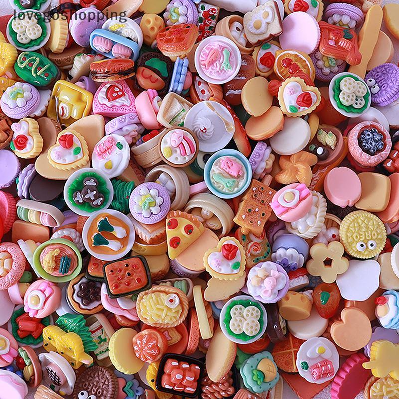 [lovego] 10 Peças Casa De Bonecas Mini Brinquedos De Comida Decoração De Cozinha Acessórios De Para Crianças Brinquedo D