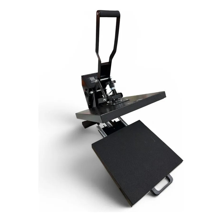Prensa térmica 38x38 com gaveta para sublimação