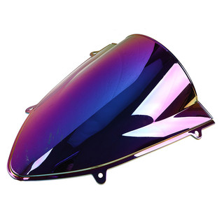 ! Em Estoque Pára-Brisa De Bolha Dupla Adequado Para Kawasaki Ninja ZX250 08-12 ABS Motocicleta Corrida Brisas Defletor