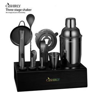 Conjunto misturador de caixa alemão 304, conjunto agitador de aço inoxidável, ferramenta de mistura de coquetel, caixa d