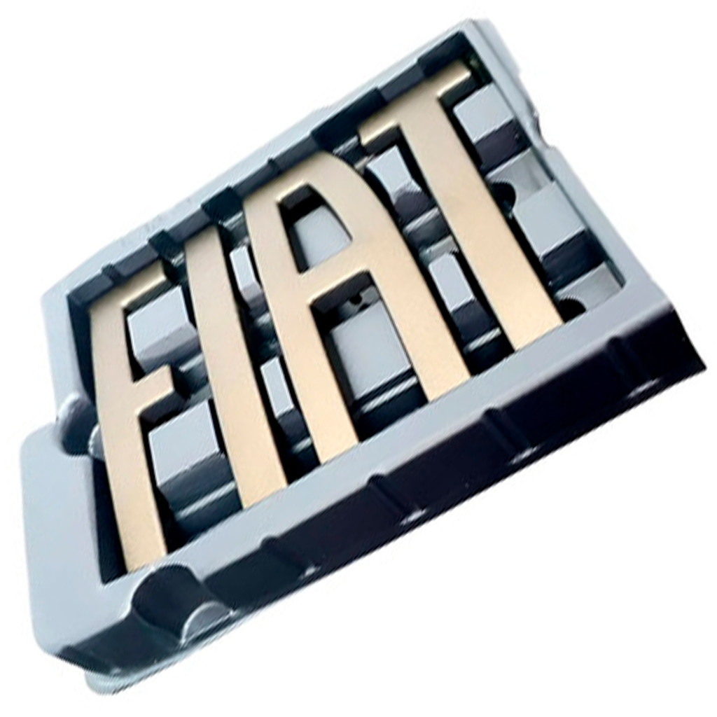 Emblema Grade Dianteira FIAT Original Fiat Argo Cronos Fiat 100270509 — imagem 2 de 2