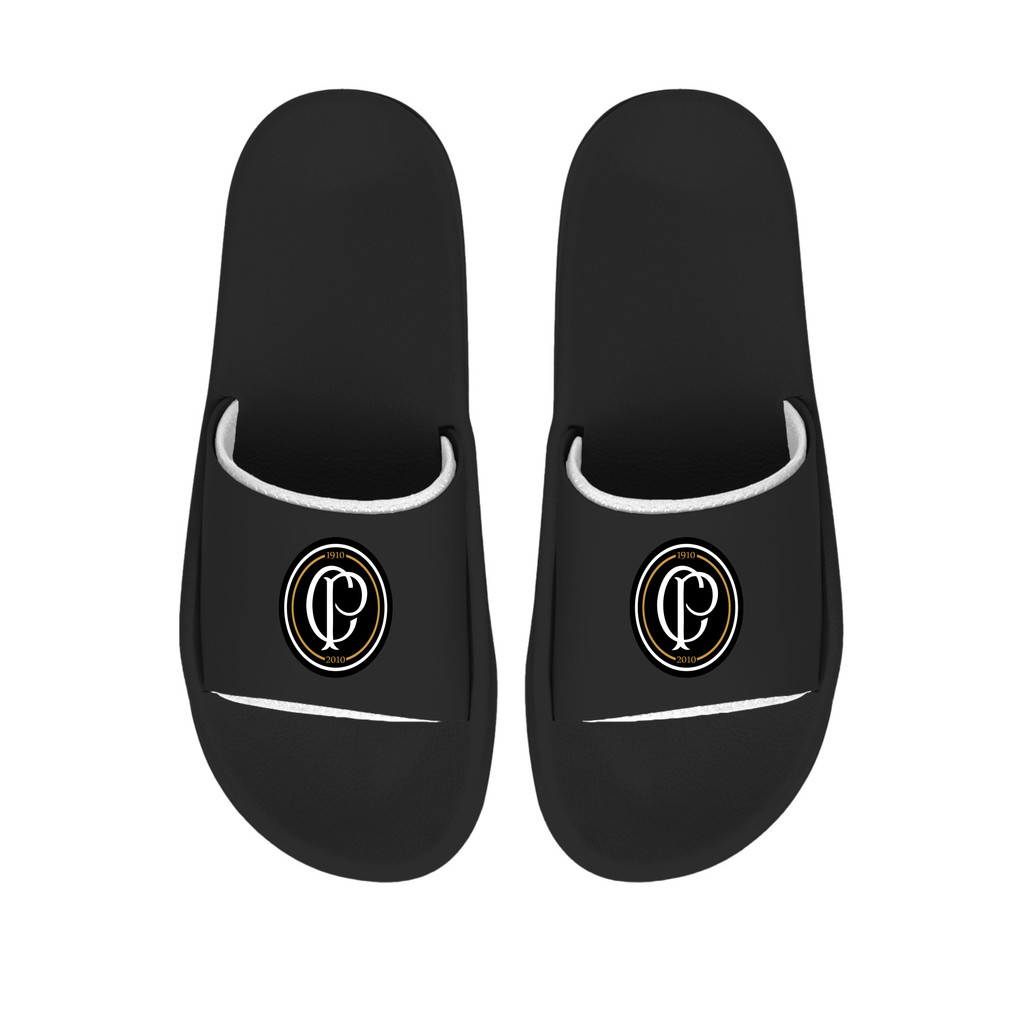 Chinelo Slide Corinthians Unissex Confortável Anatômico Leve Antiderrapante Casual