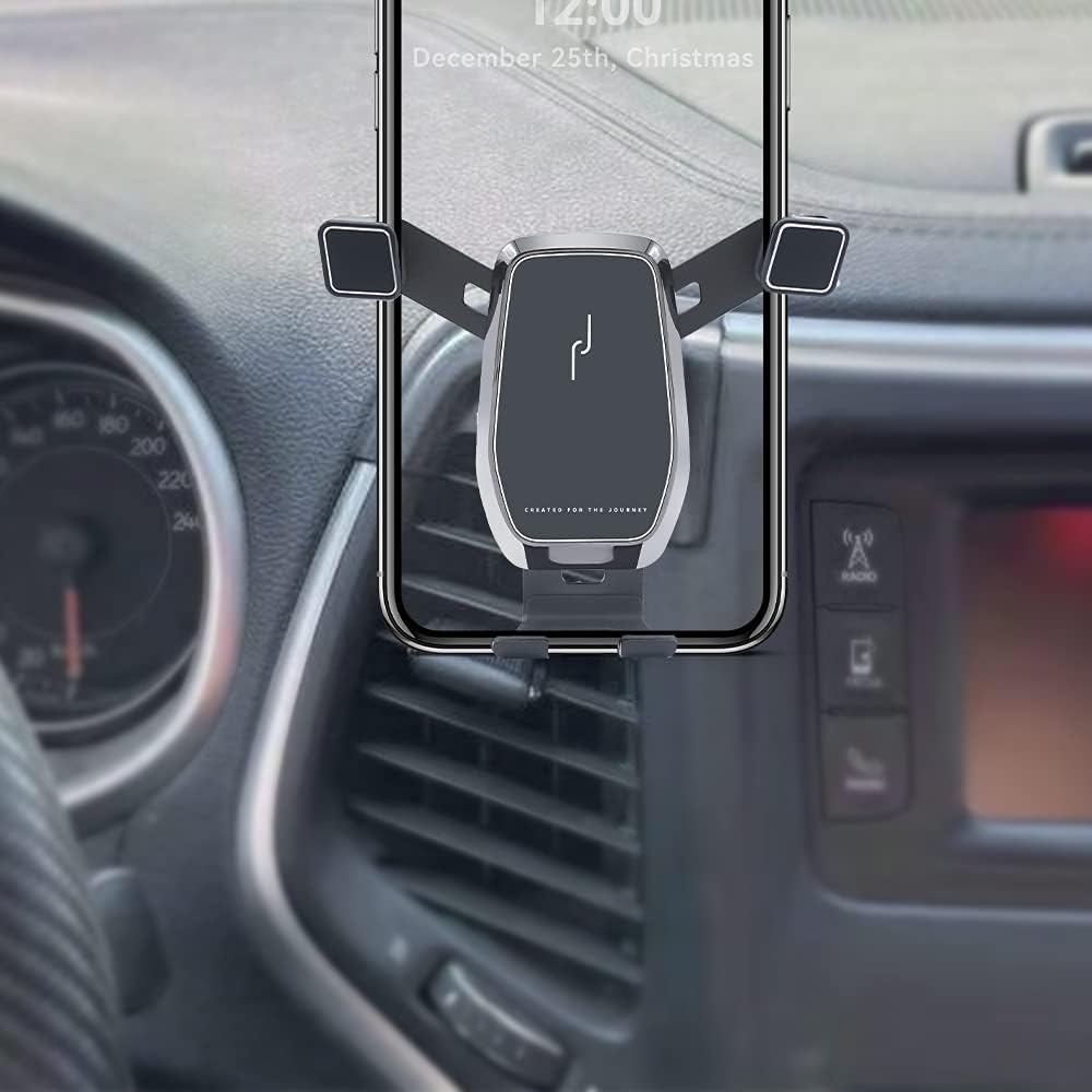 Suporte de Telefone para Carro BEHAVE compatível com Jeep Cherokee 2015-2018, Suporte de Telefone Ajustável para Cheroke
