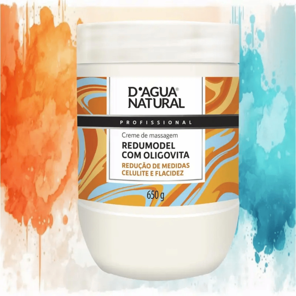 Dagua Natural Creme de Massagem Redumodel Com Oligovita Redução Profissional Contendo 650g — imagem 2 de 2