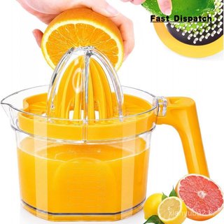 Espremedor de Laranja Manual 4 em 1 - Espremedor de Limão de 16,9oz, Duplo Espremedor |   Espremedor de Cítricos Multifu