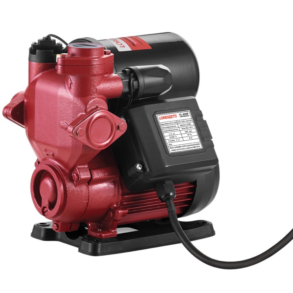 Bomba pressurizadora 370 watts 2250 L/H - PL400P Lorenzetti