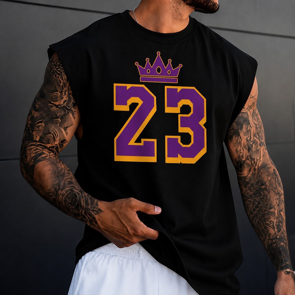 Regata Masculina Machão Oversized Casual Streetwear Academia Treino Confortável Moderna Estilosa Verão