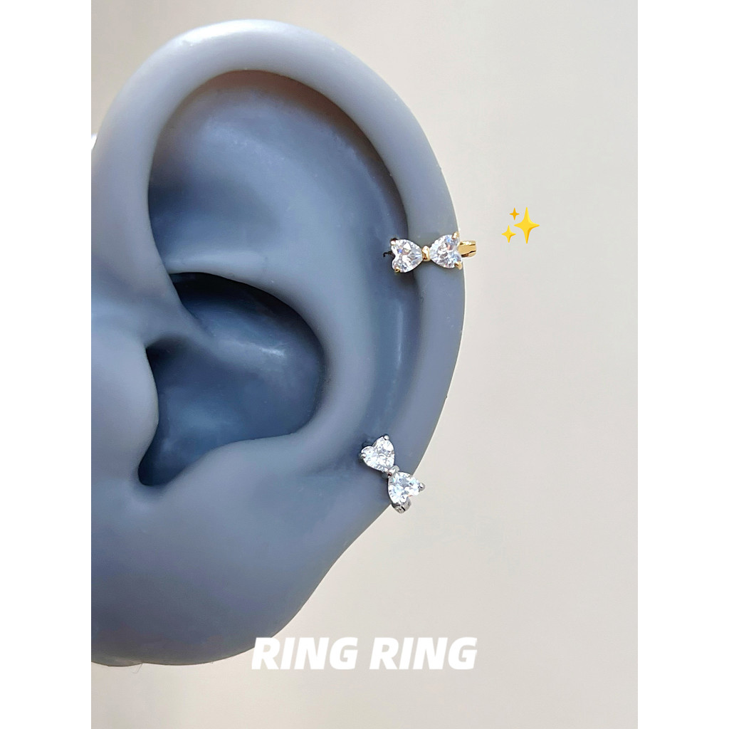 RINGRING Store Brincos Pequenos Brincos de Arco Brincos Femininos Brincos de Borda Brincos de Diamante Strobe