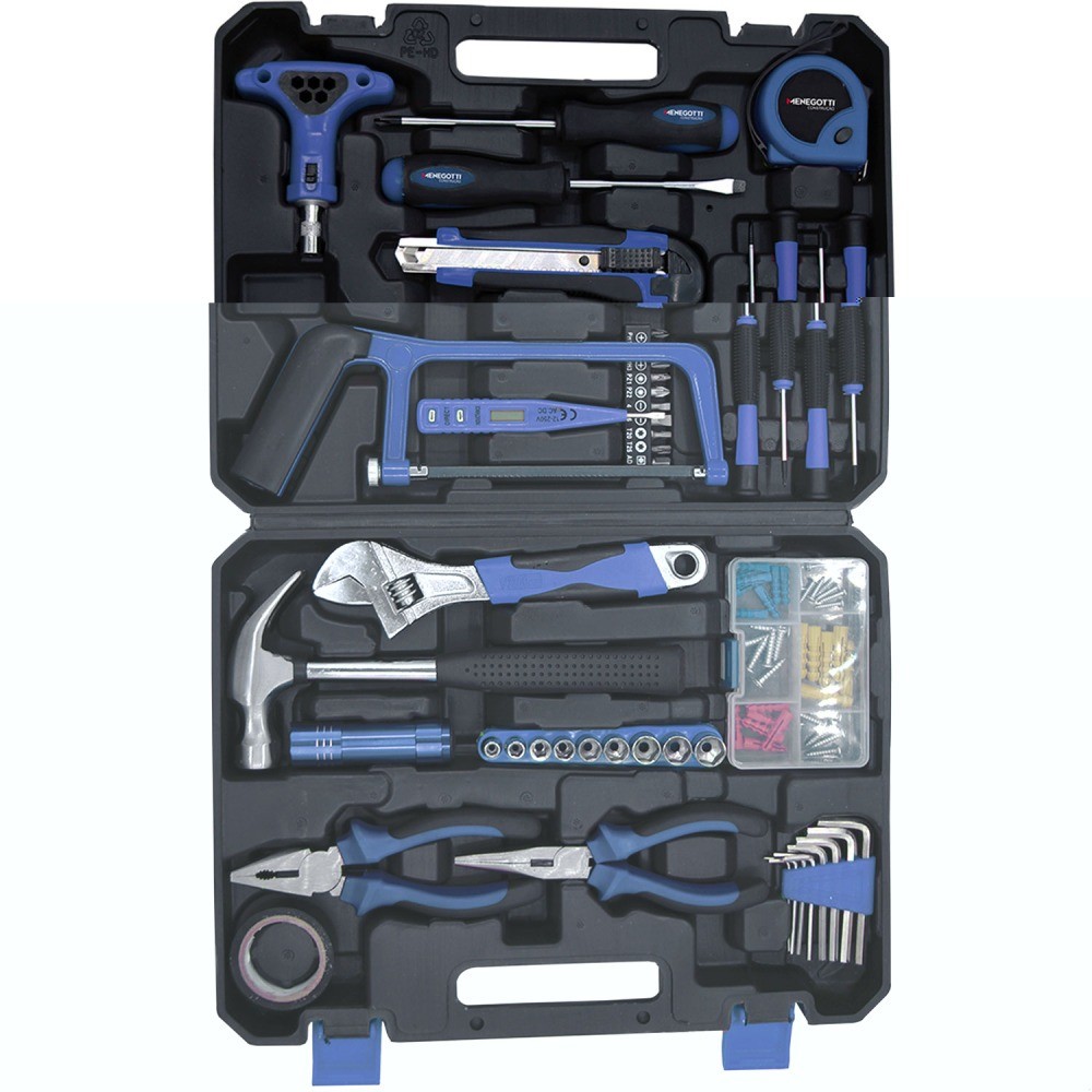 Kit de ferramentas com maleta 135 peças PRO 40870135 Menegotti