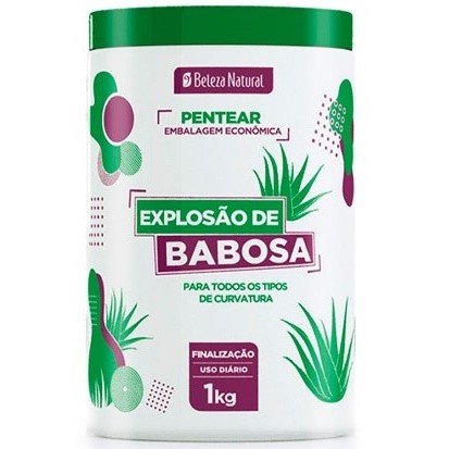 Beleza Natural Pentear Explosão de Babosa de 1kg - Beleza Natural