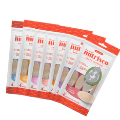 Snack Cremoso para Gatos Nutrisco Sabores Variados 56 g Pestisco 1 PACK